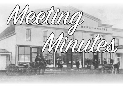 Minutes of the Annual General Meeting Langdon and District Chamber of Commerce, May 29, 2019