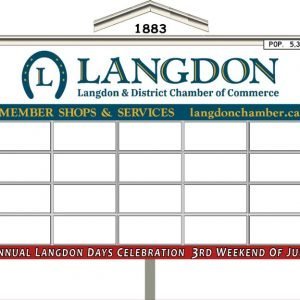 Langdon Annual Sign Rentals